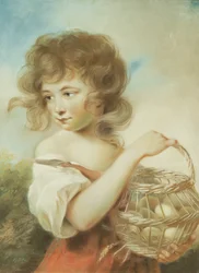 Das Mädchen mit dem Eierkorb